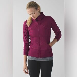 Lululemon In Flux Reversible Jacket Regal Plum Size 8